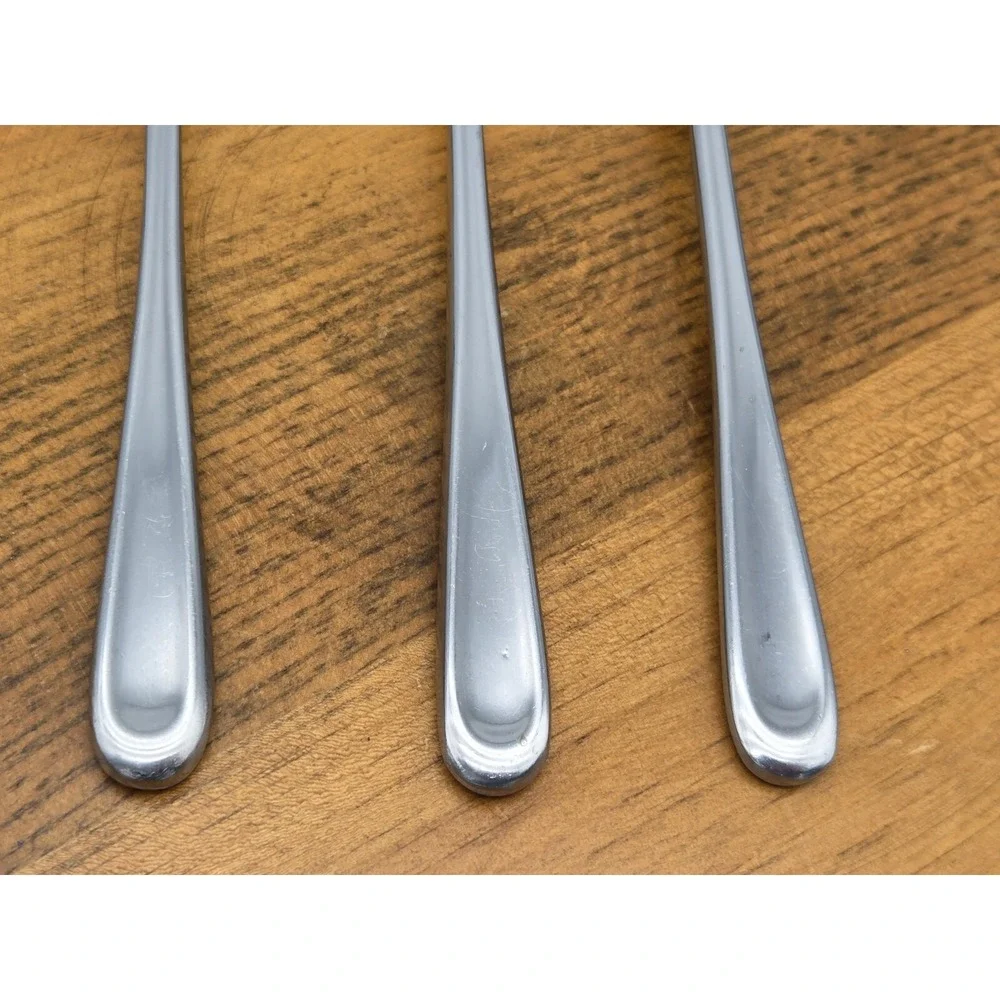 Mikasa Olivia Satin 1‎ Dinner Fork 1 Salad Fork 1 Soup Spoon Lot Stainless Steel